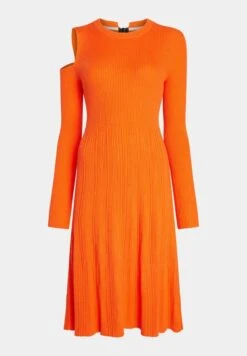 ESPRIT Schulter - Gebreide Jurk - Red Orange -Esprit 37d641a8576d4c92b7d11e573a2c20dd
