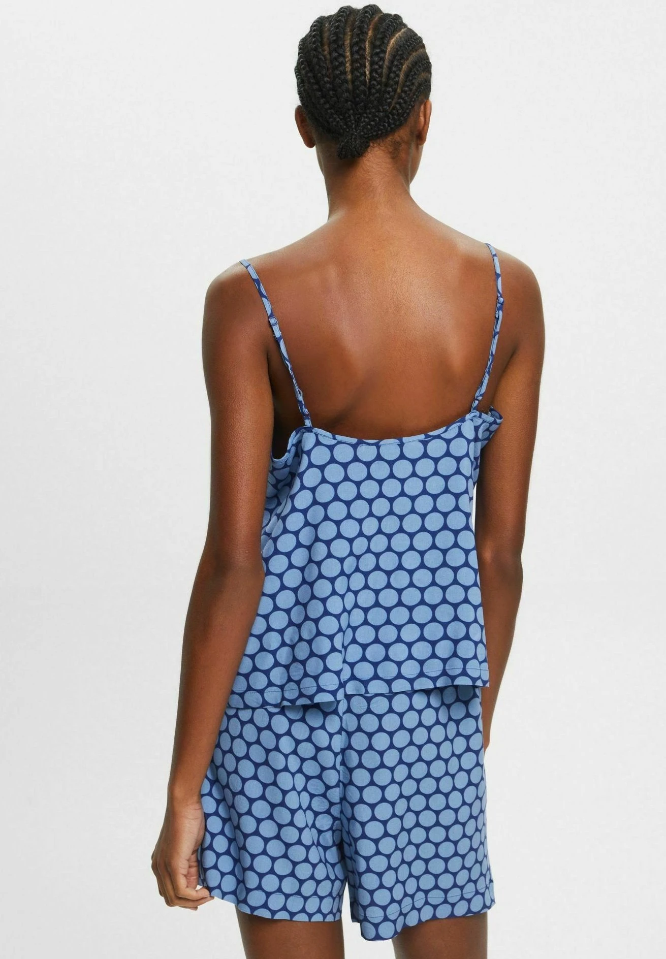 ESPRIT Mit Pünktchenprint - Pyjama - Dark Blue 3 ESPRIT Mit Pünktchenprint - Pyjama - Dark Blue - Afbeelding 3