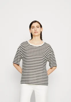 ESPRIT Boxy - T-Shirt Print - Anthracite