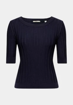 ESPRIT Kurzarm - T-Shirt Basic - Navy -Esprit 3b0f1915d94d40e8b81c2a536b411a55