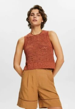ESPRIT Top - Terracotta New