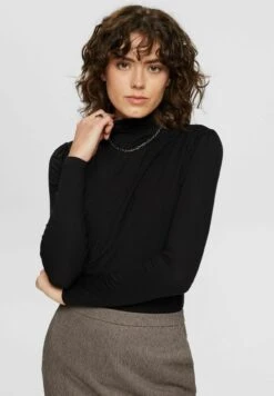 ESPRIT Mit Puffärmeln - Longsleeve - Black