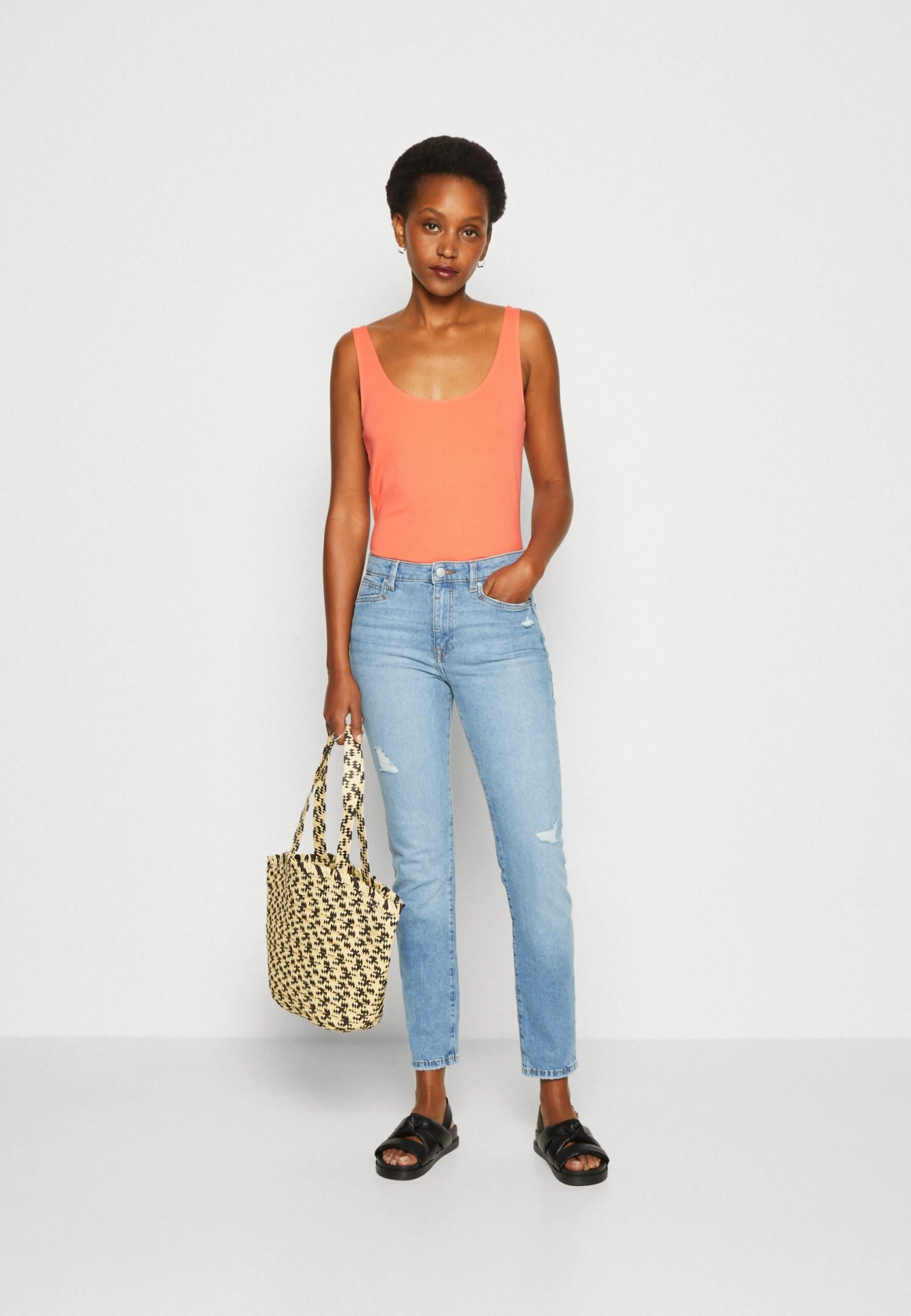 ESPRIT Tank - Top - Coral Orange 2 ESPRIT Tank - Top - Coral Orange - Afbeelding 2