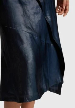 ESPRIT Metallic Look - A-Lijn Rok - Navy -Esprit 3d09b42ab84241319cf960518d8431be
