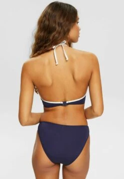 ESPRIT Tayrona Wattiertes In Wickelform - Bikinitop - Navy -Esprit 3f881b50b8b04086be9dcd059d39c567