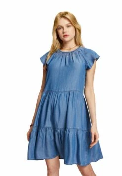 Edc By Esprit Light - Spijkerjurk - Blue Medium Washed New