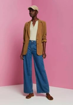 ESPRIT Kurzarm - T-Shirt Basic - Dusty Green