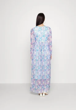 Dress Long Sleeve Allover Print - Maxi-Jurk - Light Blue -Esprit 427d9dddc88a4f37a89000a72a81fb05 scaled