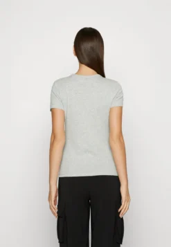 ESPRIT Crew Neck Melange - T-Shirt Basic - Light Grey -Esprit 44ece6184ed24bda927c0e824fb1ccf8 scaled