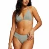 ESPRIT Recycelt Strukturierte - Bikinibroekje - Khaki Green
