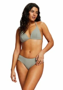 ESPRIT Recycelt Strukturierte - Bikinibroekje - Khaki Green