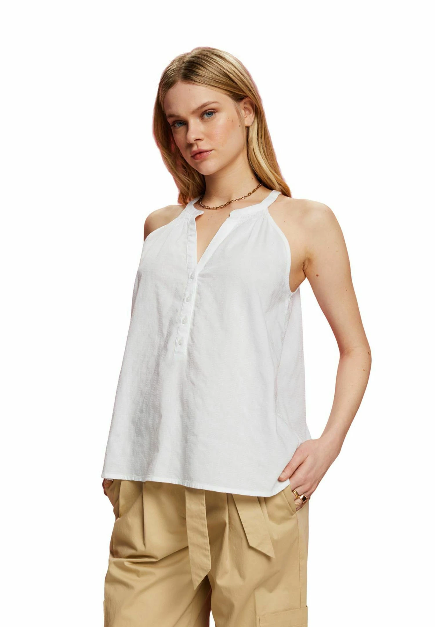 ESPRIT Regular Fit - Top - White 1 ESPRIT Regular Fit - Top - White