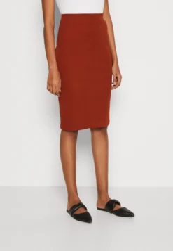 Edc By Esprit Skirt - Kokerrok - Rust Brown