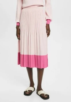 ESPRIT Plissierter- A-Lijn Rok - Pink