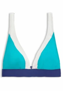 ESPRIT Wattiertes Im Block-Design - Bikinitop - Teal Green -Esprit 4910ad7f04d14f449c4c322fe00b95f6