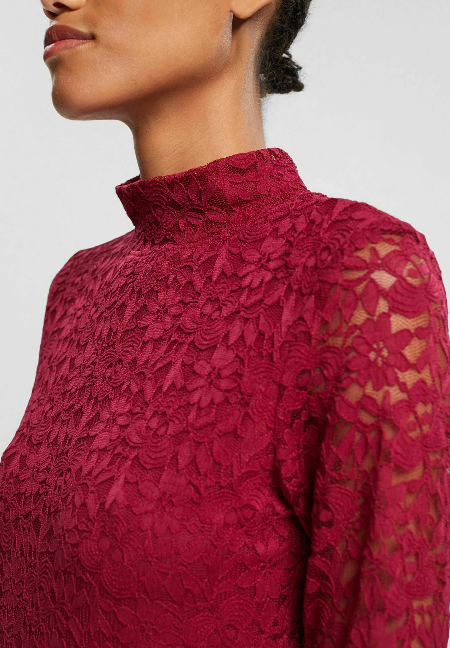 Edc By Esprit Cocktailjurk - Cherry Red 4 Edc By Esprit Cocktailjurk - Cherry Red - Afbeelding 4