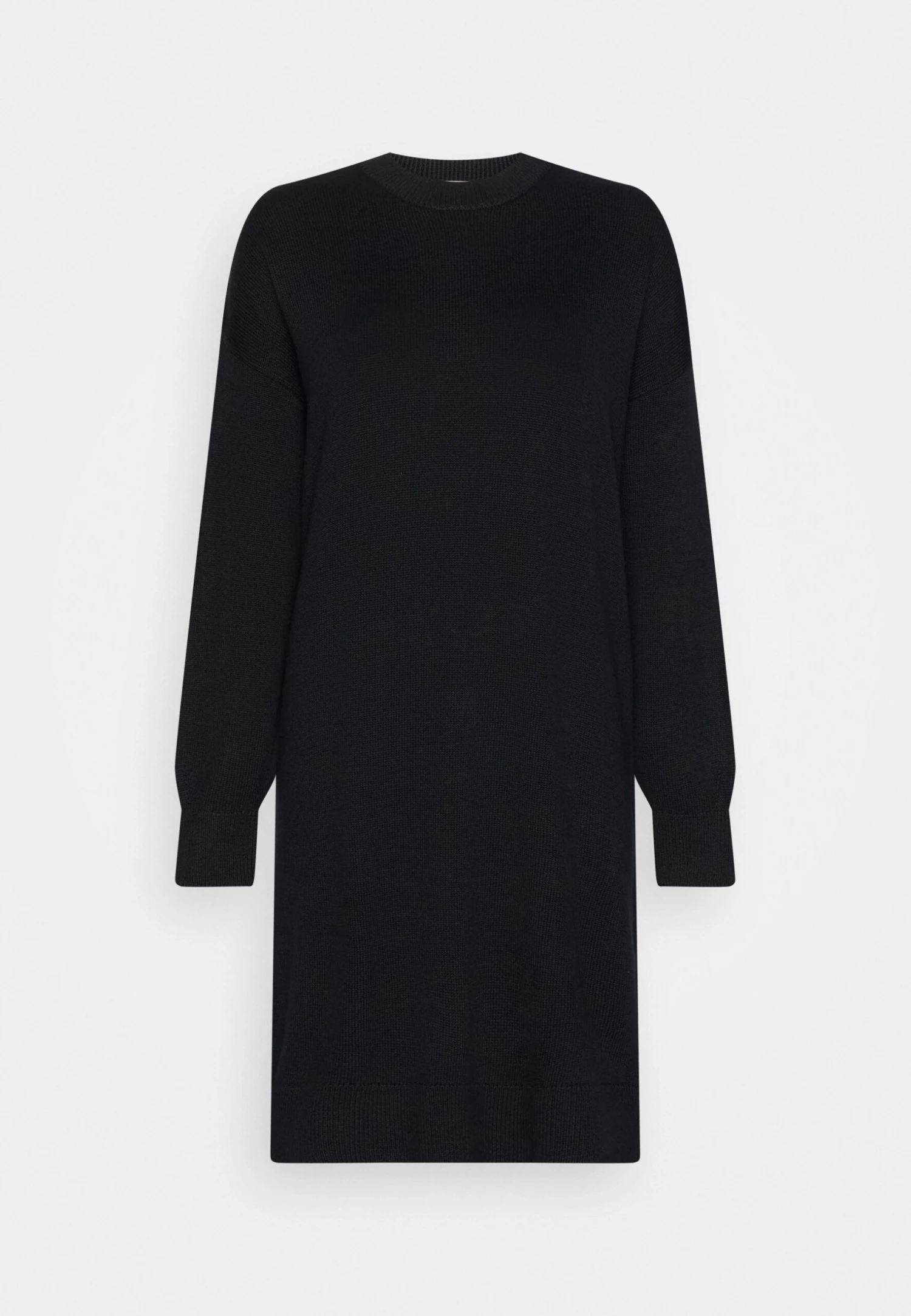 Edc By Esprit Dress - Gebreide Jurk - Black 1 Edc By Esprit Dress - Gebreide Jurk - Black