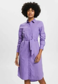 ESPRIT Mit Bindegürtel - Blousejurk - Purple