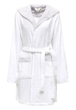 ESPRIT Mit Streifen - Badjas - White -Esprit 4a81051268224ed49023d77414be76db