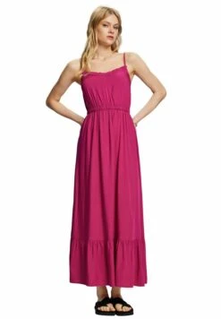 Edc By Esprit Light - Maxi-Jurk - Dark Pink