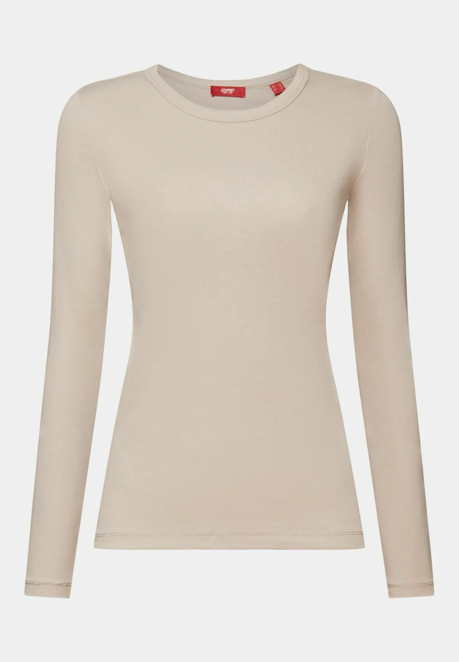 ESPRIT Roundneck - Longsleeve - Light Taupe 10 ESPRIT Roundneck - Longsleeve - Light Taupe - Afbeelding 10
