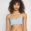 ESPRIT Jaquard Stripe K Par- Bikinitop - Pastel Blue