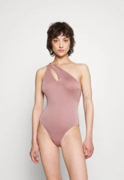 ESPRIT Yalong Beach Par One Shoulder Swimsuit - Badpak - Light Brown