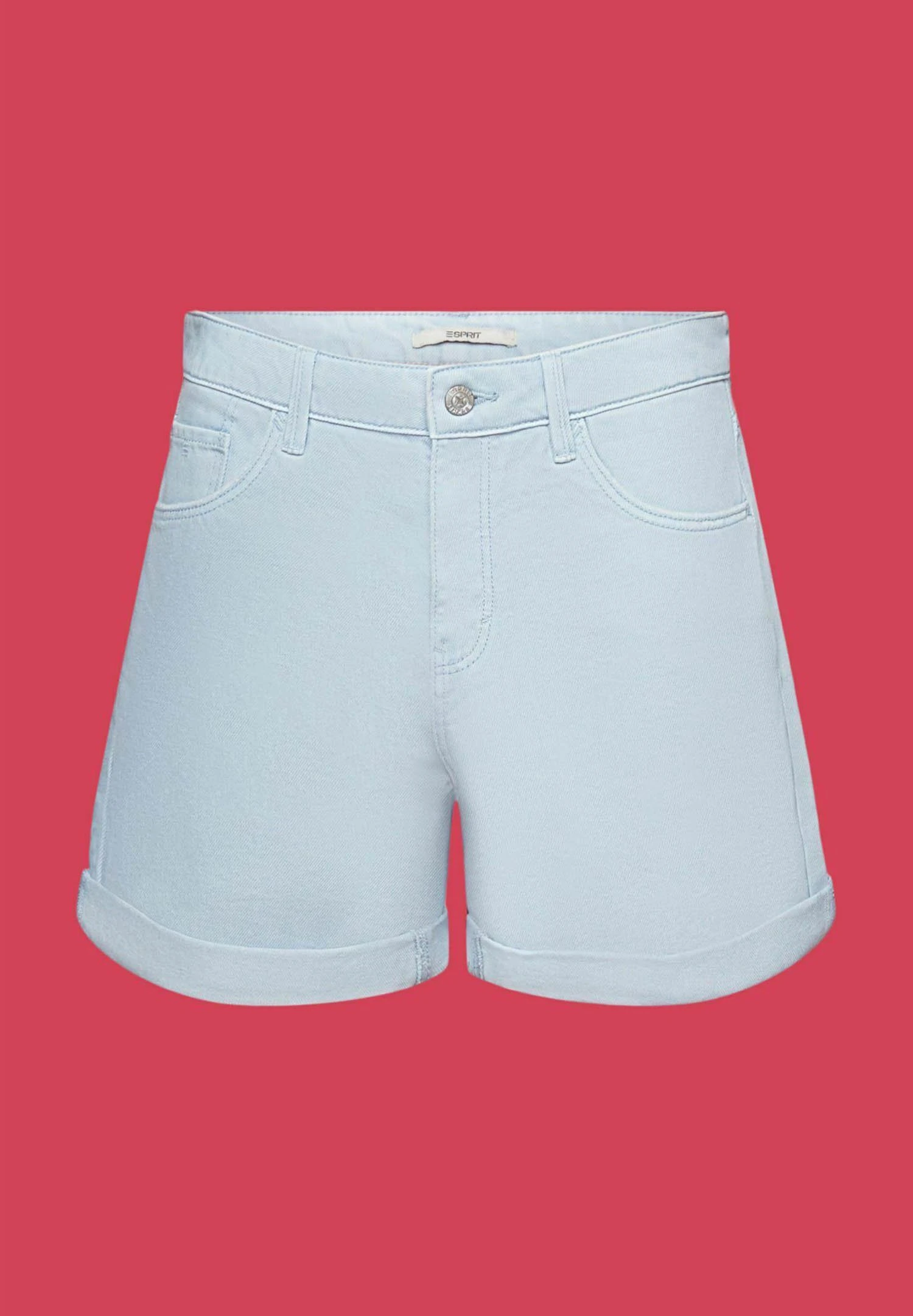 ESPRIT Jeansshort - Light Blue Lavender 11 ESPRIT Jeansshort - Light Blue Lavender - Afbeelding 11