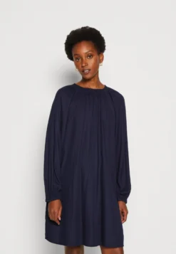 Edc By Esprit Dress - Jurk - Navy