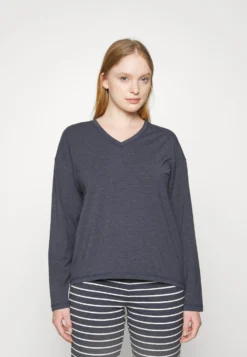 ESPRIT Y D Sus Mel Long Leg Long Sleeve - Pyjama - Navy