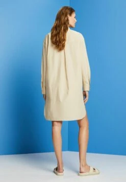 ESPRIT Light- Blousejurk - Beige -Esprit 5377deb5e1114b4ba9d77e8bd8d11487