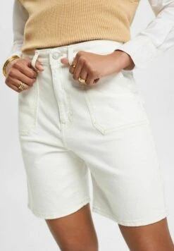 ESPRIT Mit Hohem Bund - Shorts - Off White -Esprit 54ff1916f0054f7688bd68da92a08e95
