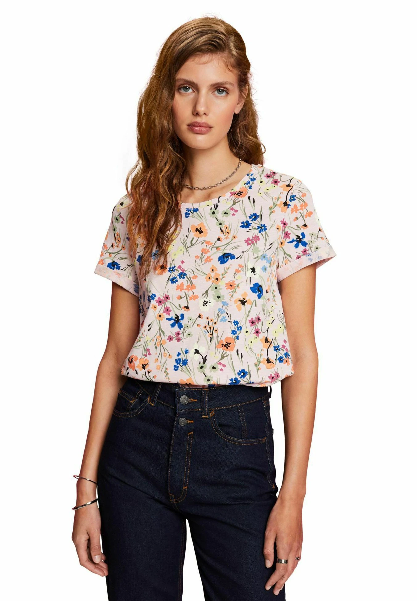 ESPRIT T-Shirt Print - Light Pink 1 ESPRIT T-Shirt Print - Light Pink