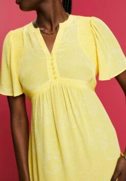 ESPRIT Jurk - Light Yellow -Esprit 557e8b1bb4c44cd096eca8cab90cac52