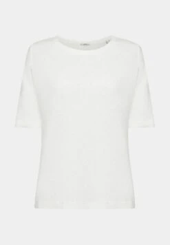 ESPRIT T-Shirt Basic - Off White -Esprit 563c66670944477cb1fafb9768ab99fa