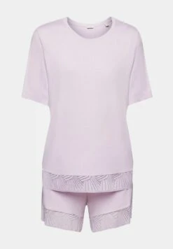 ESPRIT Set Mit Spitzenbesatz - Pyjama - Violet 13 ESPRIT Set Mit Spitzenbesatz - Pyjama - Violet -Esprit 57f0aa8fd86b4988be277fb3fcafe8ca