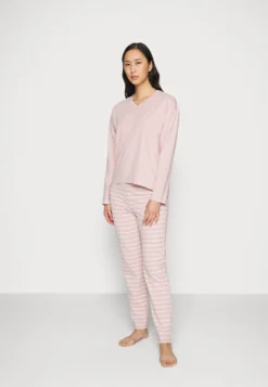 ESPRIT Y D Sus Mel Long Leg Long Sleeve - Pyjama - Old Pink