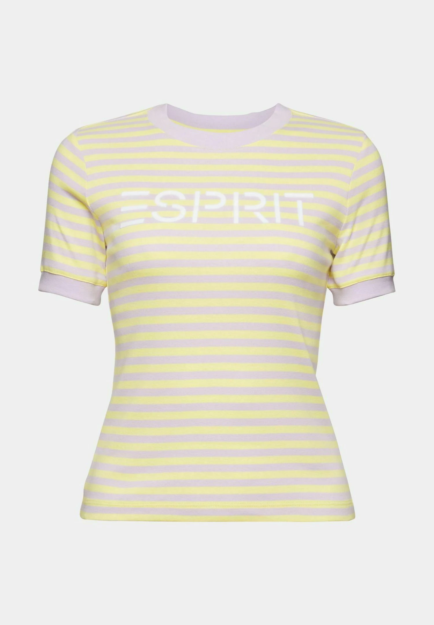 ESPRIT T-Shirt Print - Pastel Yellow 10 ESPRIT T-Shirt Print - Pastel Yellow - Afbeelding 10