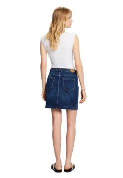 Edc By Esprit Jogg Skirt - Jeansrok - Blue Dark Wash -Esprit 5d512d8910714bae8708dc64ea6e6013