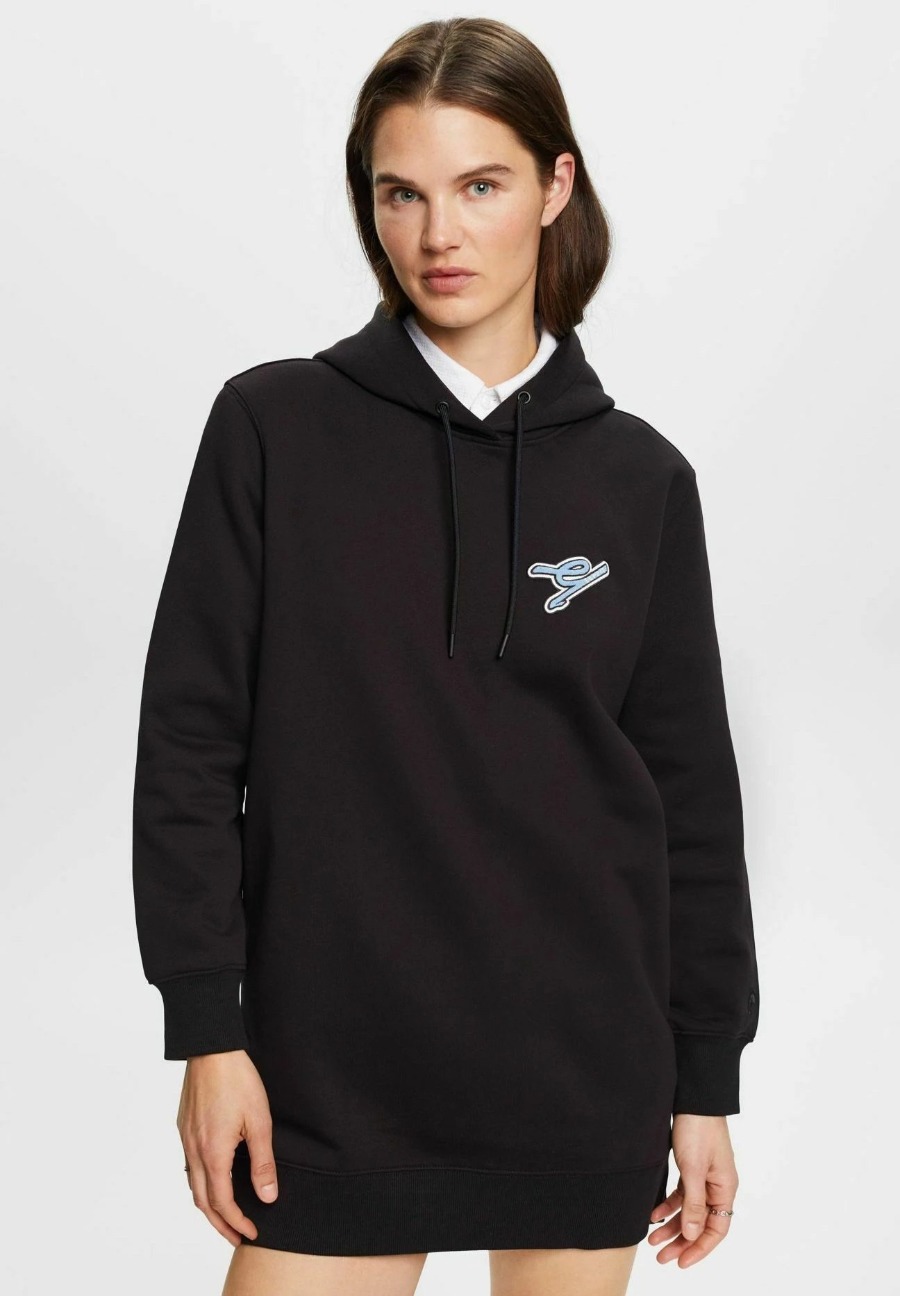 ESPRIT College - Gebreide Jurk - Black 1 ESPRIT College - Gebreide Jurk - Black