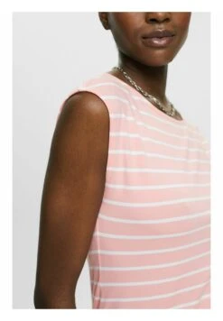 ESPRIT Sslv Stripe - T-Shirt Print - Pink 11 ESPRIT Sslv Stripe - T-Shirt Print - Pink -Esprit 5df71e282f3640759ad63474bba31fcb