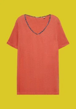 ESPRIT T-Shirt Basic - Orange Red New -Esprit 5f63cfd61dd84858bddc98b88ac88b7a