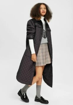 Edc By Esprit Mit Karomuster - A-Lijn Rok - Beige -Esprit 642101ac0b0a45129c792d79fd2b8387