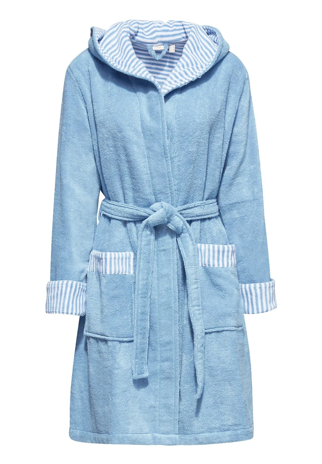 ESPRIT Mit Streifen - Badjas - Sky Blue 5 ESPRIT Mit Streifen - Badjas - Sky Blue - Afbeelding 5