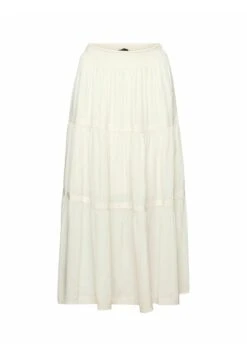 ESPRIT Midi - A-Lijn Rok - White -Esprit 65c0dec4f69c468daddc33a394cb7238