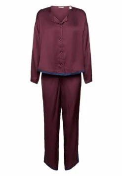 ESPRIT Set - Pyjama - Bordeaux Red 13 ESPRIT Set - Pyjama - Bordeaux Red -Esprit 66847e57f00d4f25a62a2a0dab1fb50f