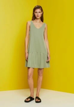 ESPRIT Gebreide Jurk - Light Khaki -Esprit 669c988184e84efcbee37f2e9b8b0edc