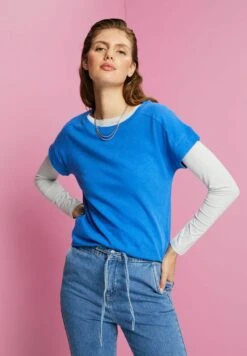 ESPRIT T-Shirt Basic - Bright Blue 13 ESPRIT T-Shirt Basic - Bright Blue -Esprit 671c53d78a4a485f95e9af52728ba44c