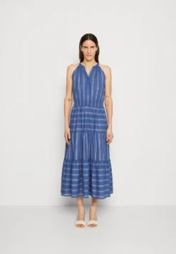 ESPRIT Stripe Dress - Blousejurk - Ink