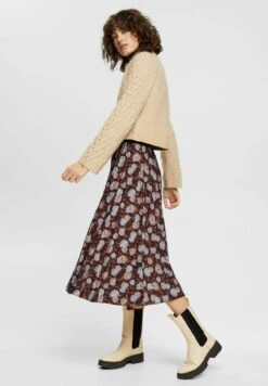 ESPRIT Gemusterter - A-Lijn Rok - Black 13 ESPRIT Gemusterter - A-Lijn Rok - Black -Esprit 67cfbc481947427093a4b4924d8ee14a